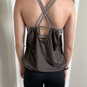 Athleta workout top in perfect condition with built in bra.